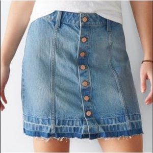 Blue jean skirt